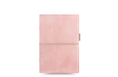 Filofax Domino Soft A6 týdenní 2024 pastelový růžový