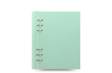 Filofax Clipbook Pastel kroužkový poznámkový blok A5 pastelově zelená