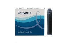 Waterman Inkoustové bombičky krátké tmavě modrá omyvatelná 1507/7520120 6 ks