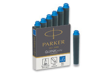 Parker 1502/0150409 inkoustové mini bombičky modré 6 ks