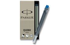 Parker 14757 inkoustové bombičky Royal Parker balení modrá 5 ks