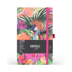 Castelli Eden Tropical L tečkovaný zápisník